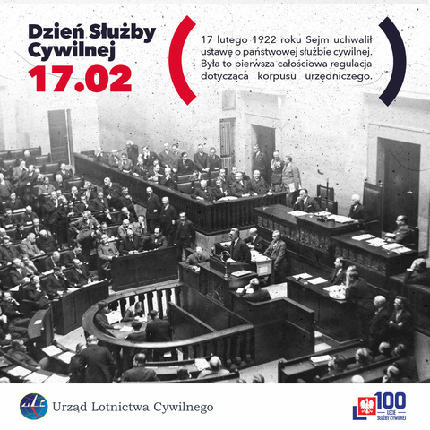 Posiedzenie Sejmu z 1930 roku przedstawiające salę plenarną i posłów