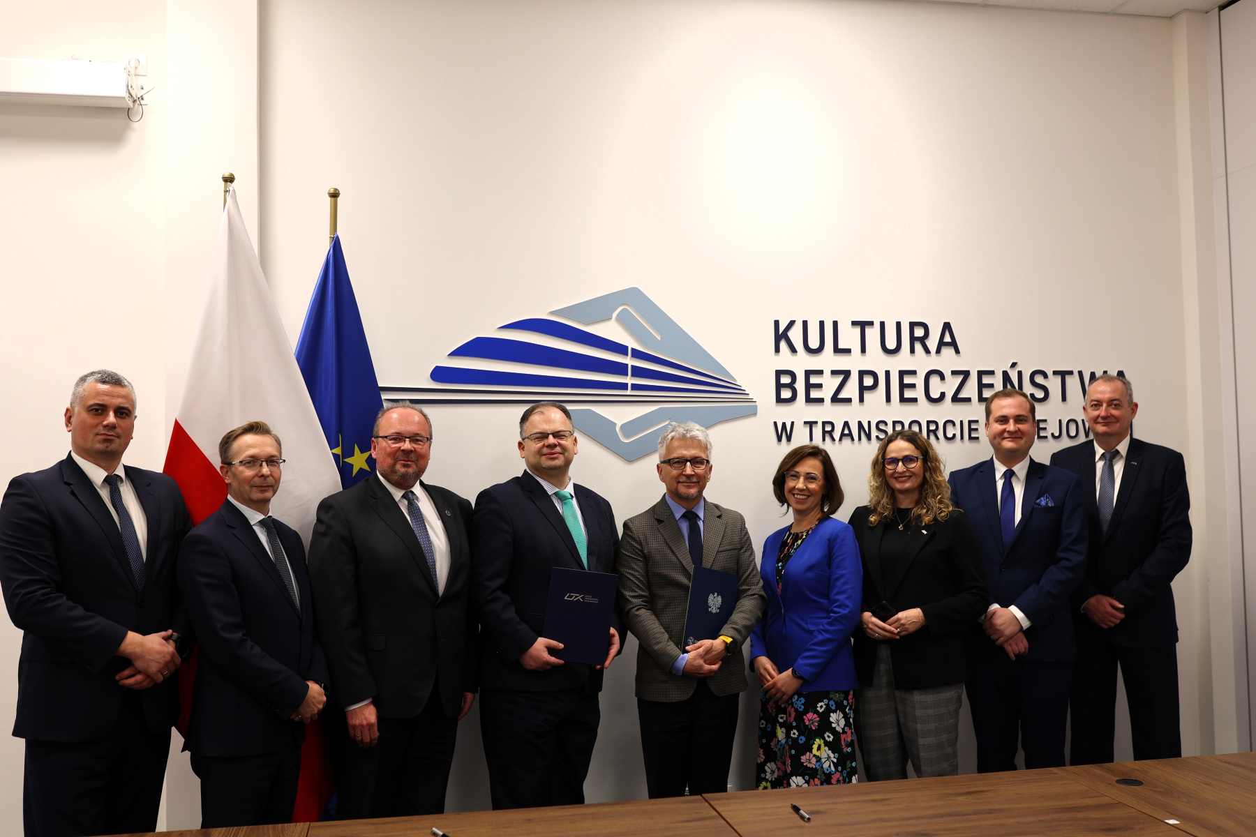 Reprezentacja ULC oraz UTK po podpisaniu listu intencyjnego