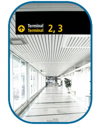 terminal na lotnisku